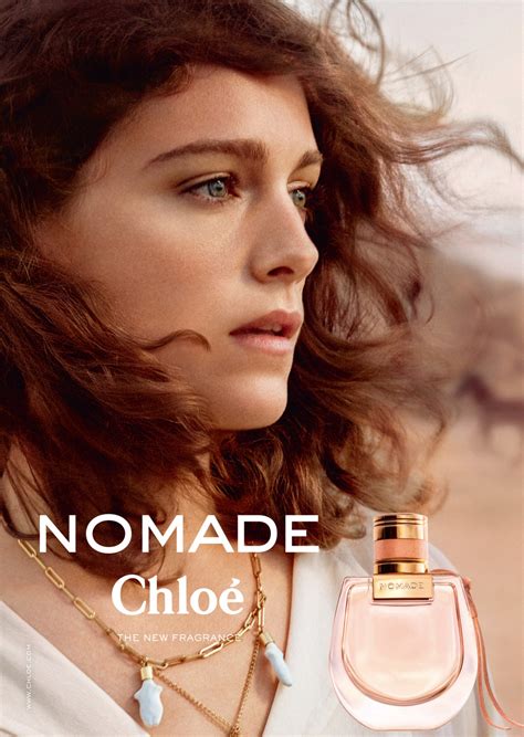 chloe nomade perfume model.